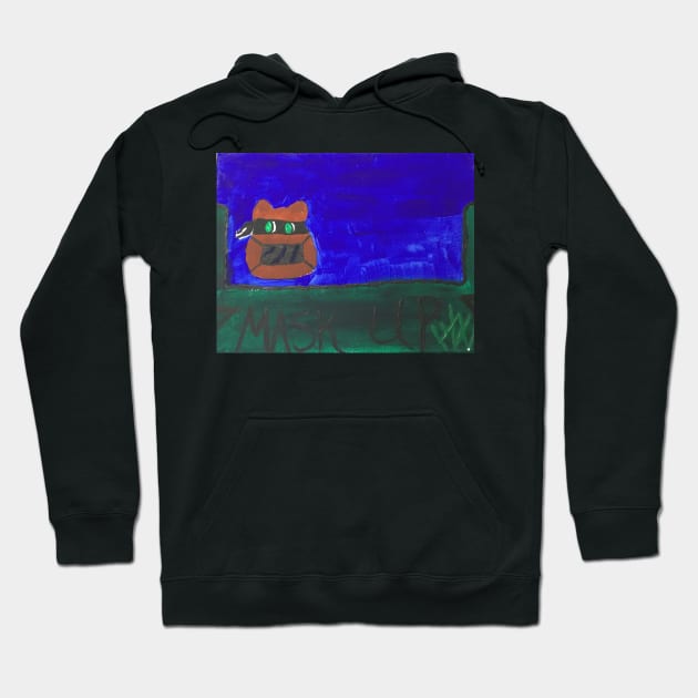 Mask Up Hoodie by Overground13